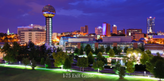 Knoxville, Tennessee | I-75 Exit Guide