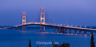 Mackinac Bridge Michigan | I-75 Exit Guide