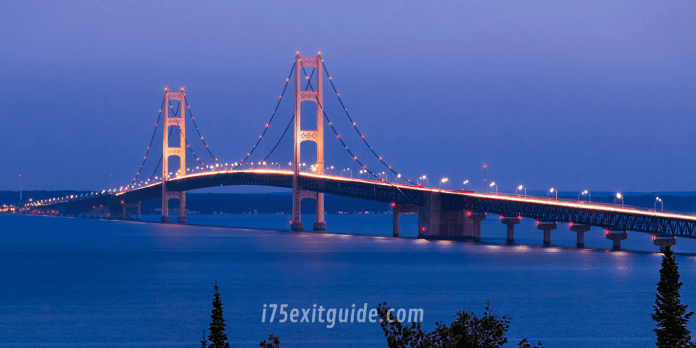 Mackinac Bridge Michigan | I-75 Exit Guide