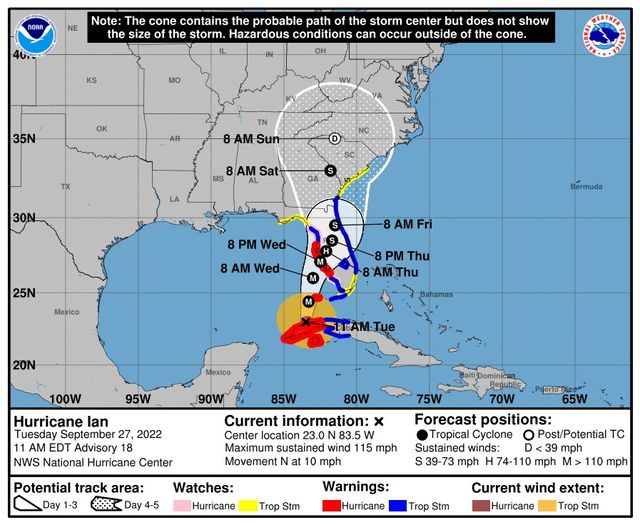 Hurricane Ian | I-75 Exit Guide