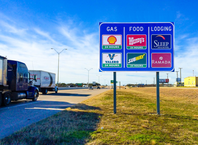 Informational-Directional Signs