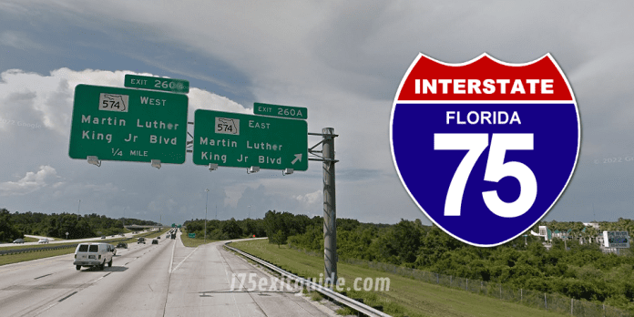 Tampa Florida I-75 Traffic | Florida I-75 Construction | I-75 Exit Guide