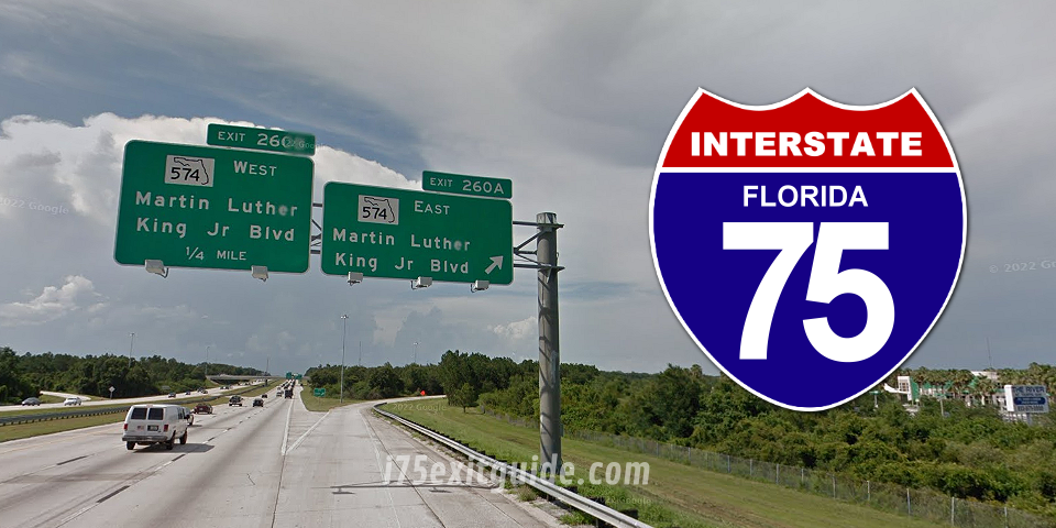 Tampa Florida I-75 Traffic | Florida I-75 Construction | I-75 Exit Guide