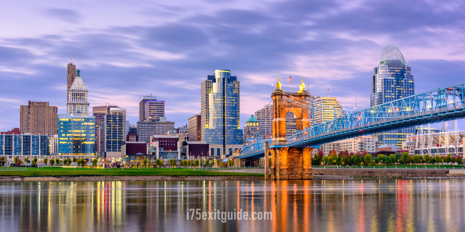 Cincinnati, Ohio | I-75 Exit Guide