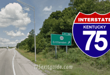 Rolling Roadblock on I-75 in Grant County Thursday, March 26 Kentucky I-75 Traffic | I-75 Exit Guide