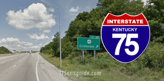 Kentucky I-75 Traffic | I-75 Exit Guide